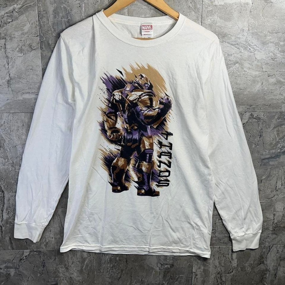 Marvel Thanos‎ long sleeve t-shirt #Thanos official Marvel Men's Medium